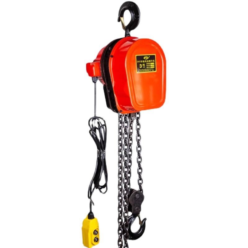 Structural features of electric chain hoists