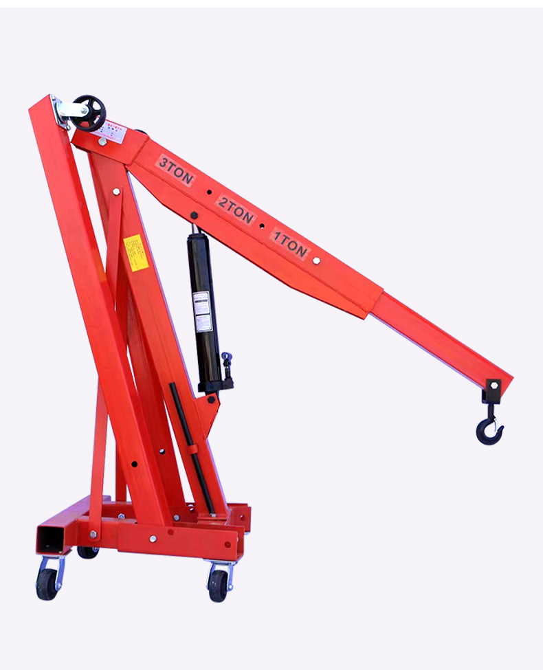 Core design features of hydraulic engine cranes