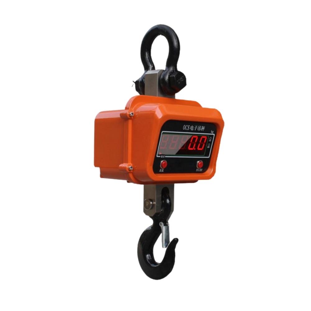 This electronic hook crane scale offers excellent weighing performance