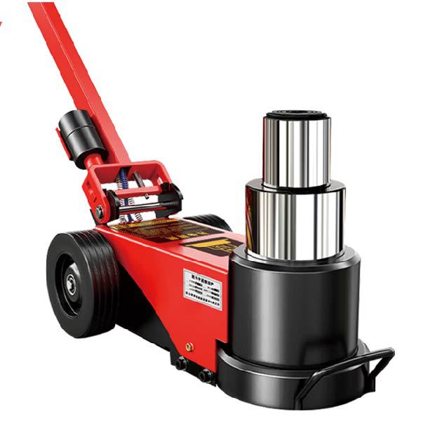 Pneumatic hydraulic jack lifting execution module