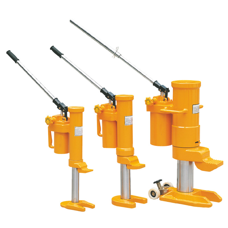 Claw jacks for precision equipment and heavy industry applications