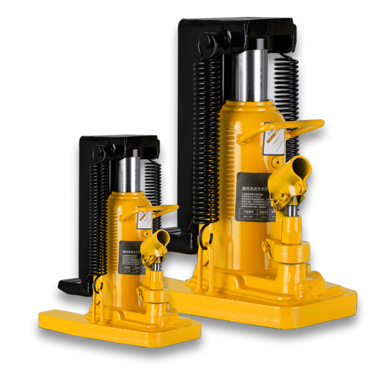 What are the common types of claw jacks?