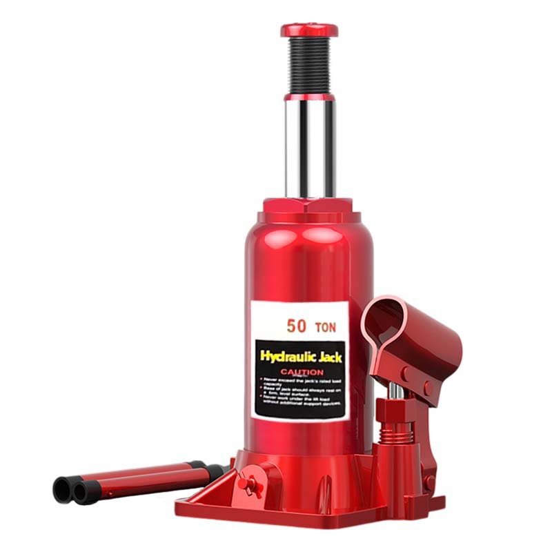 What is the working principle of a hydraulic jack
