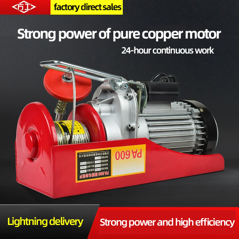 Standardize the operating procedures of mini electric hoist
